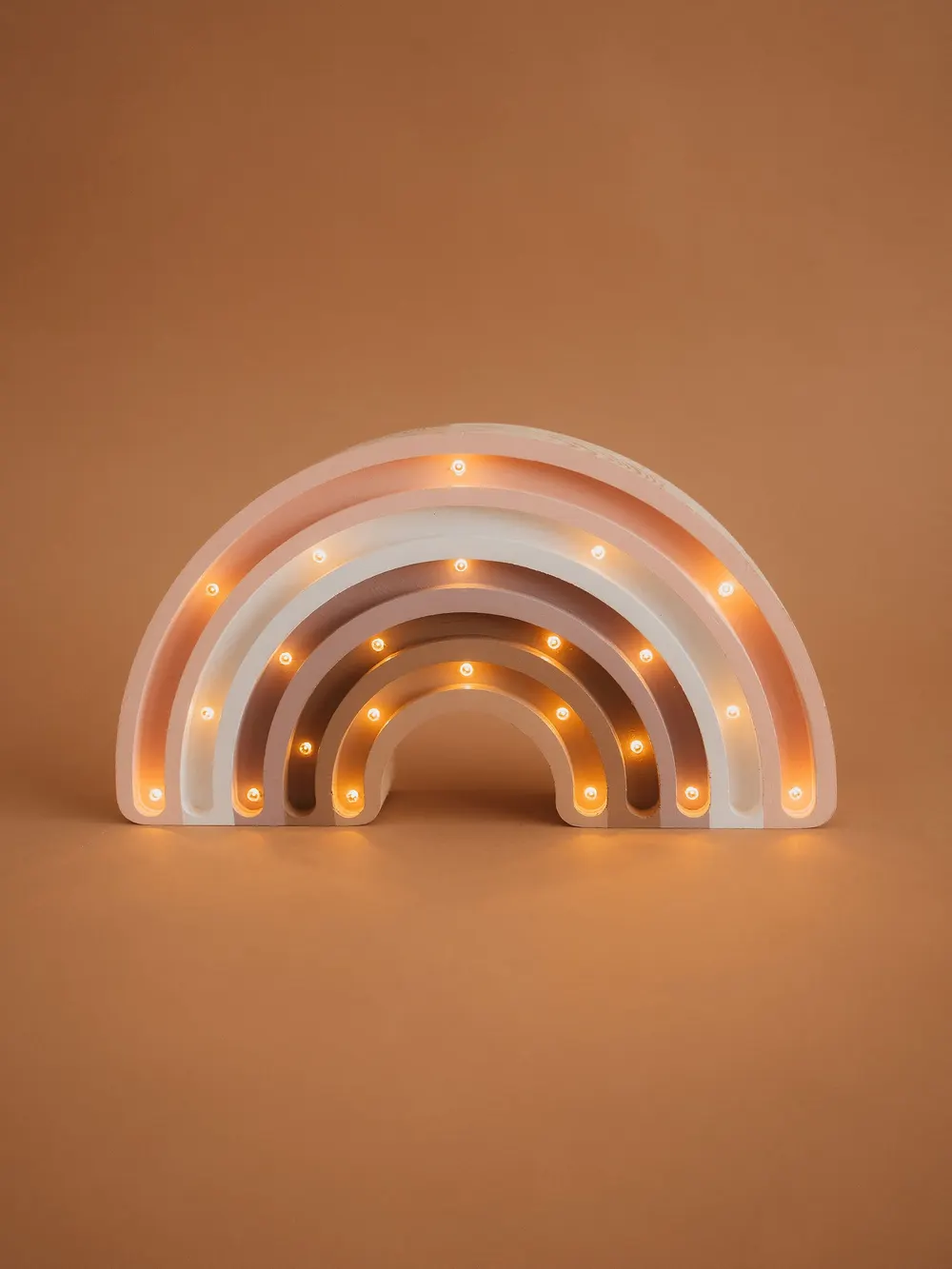 Rainbow — a handmade wooden night light