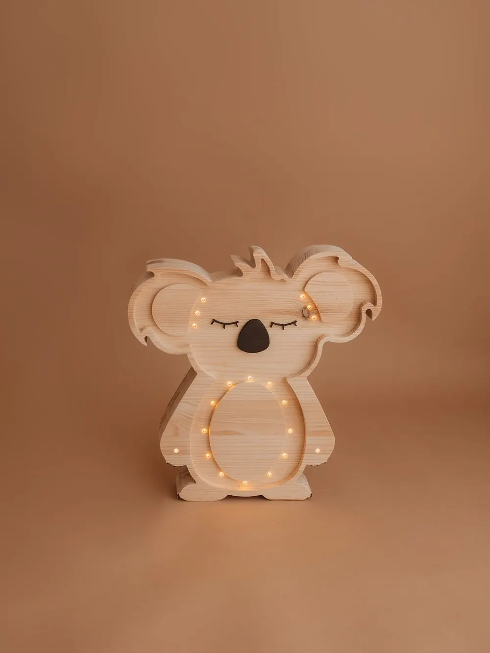 Koala — a handmade wooden night light