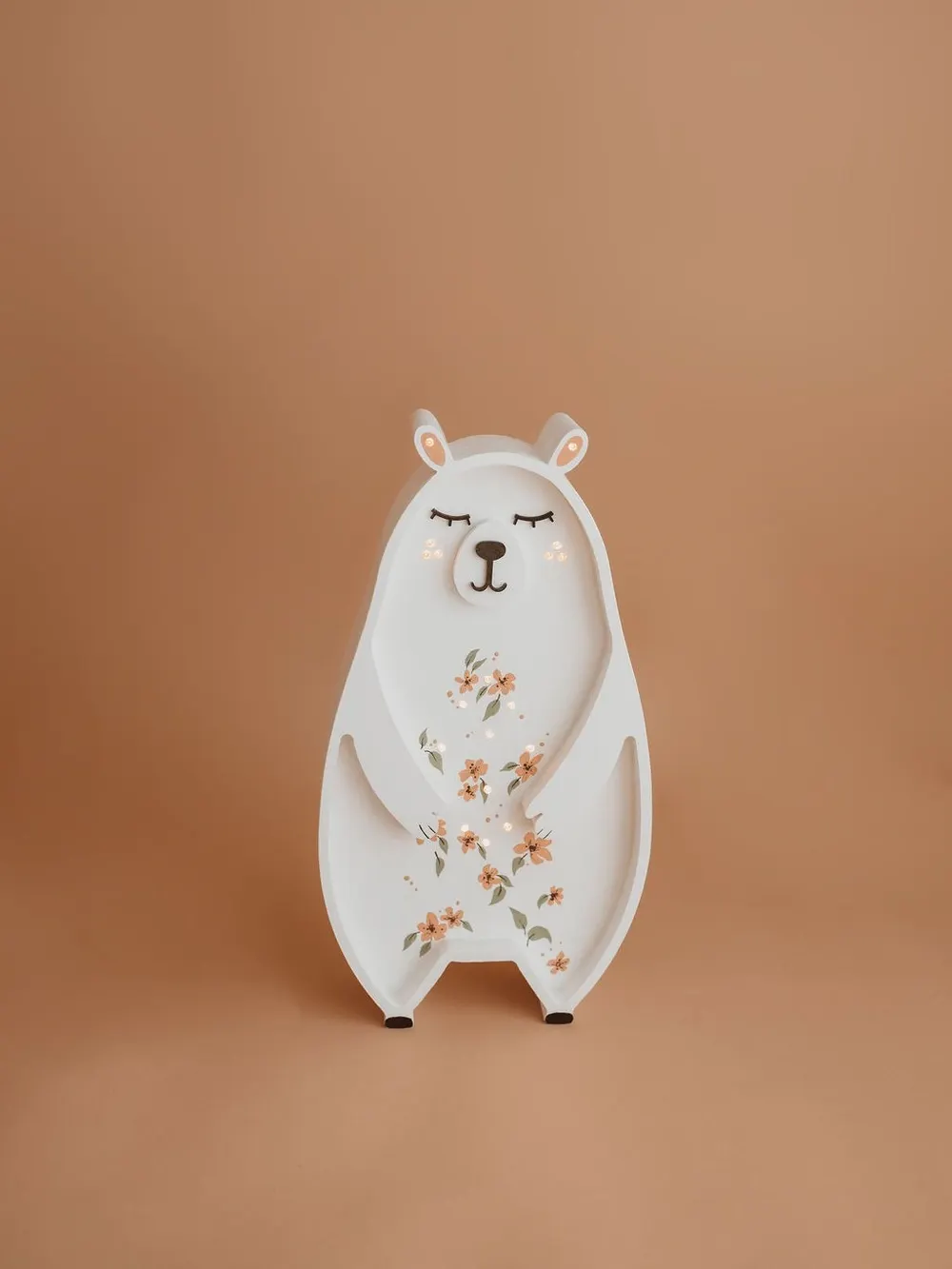 Bear — a handmade wooden night light
