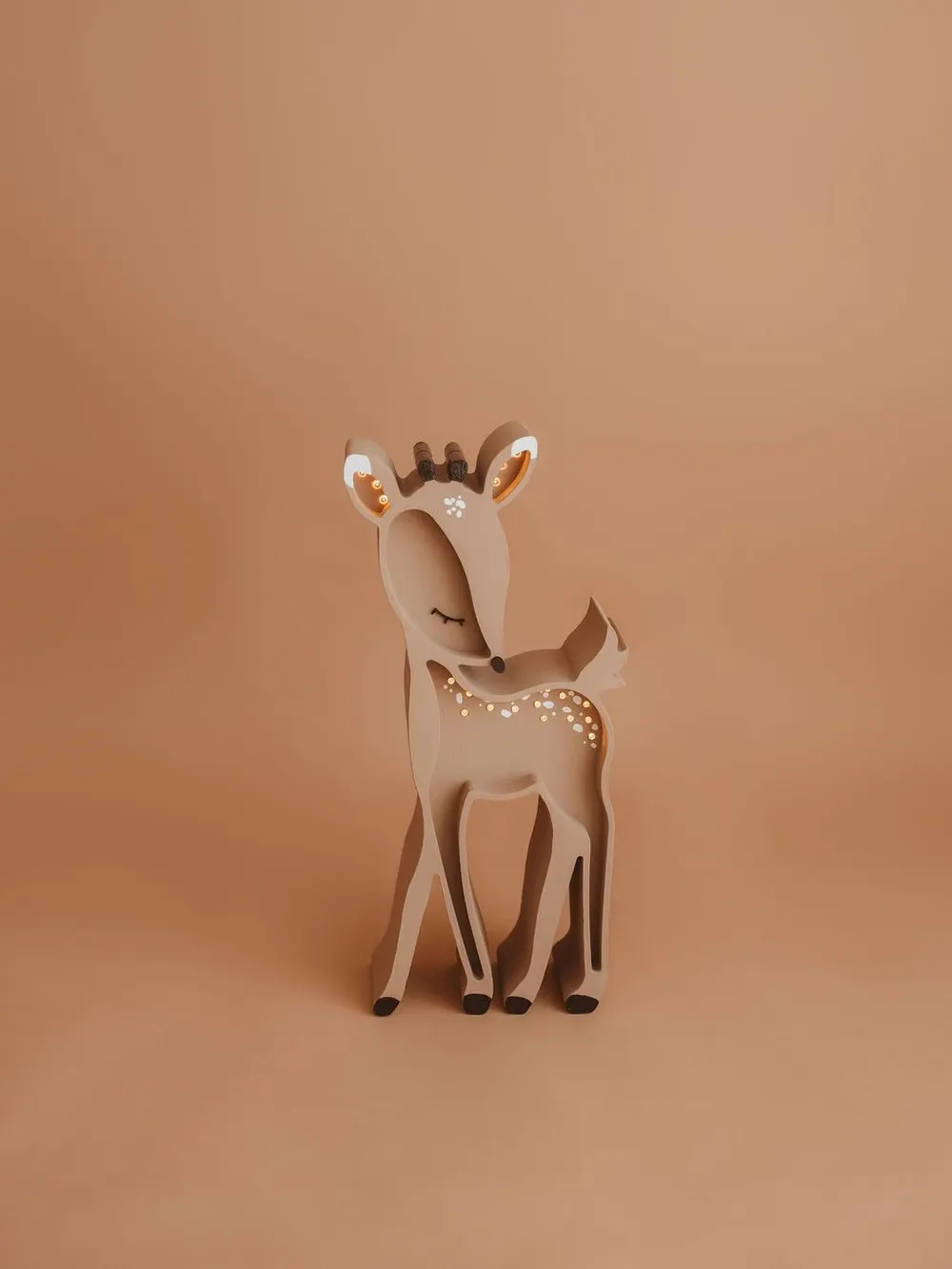 Deer — a handmade wooden night light