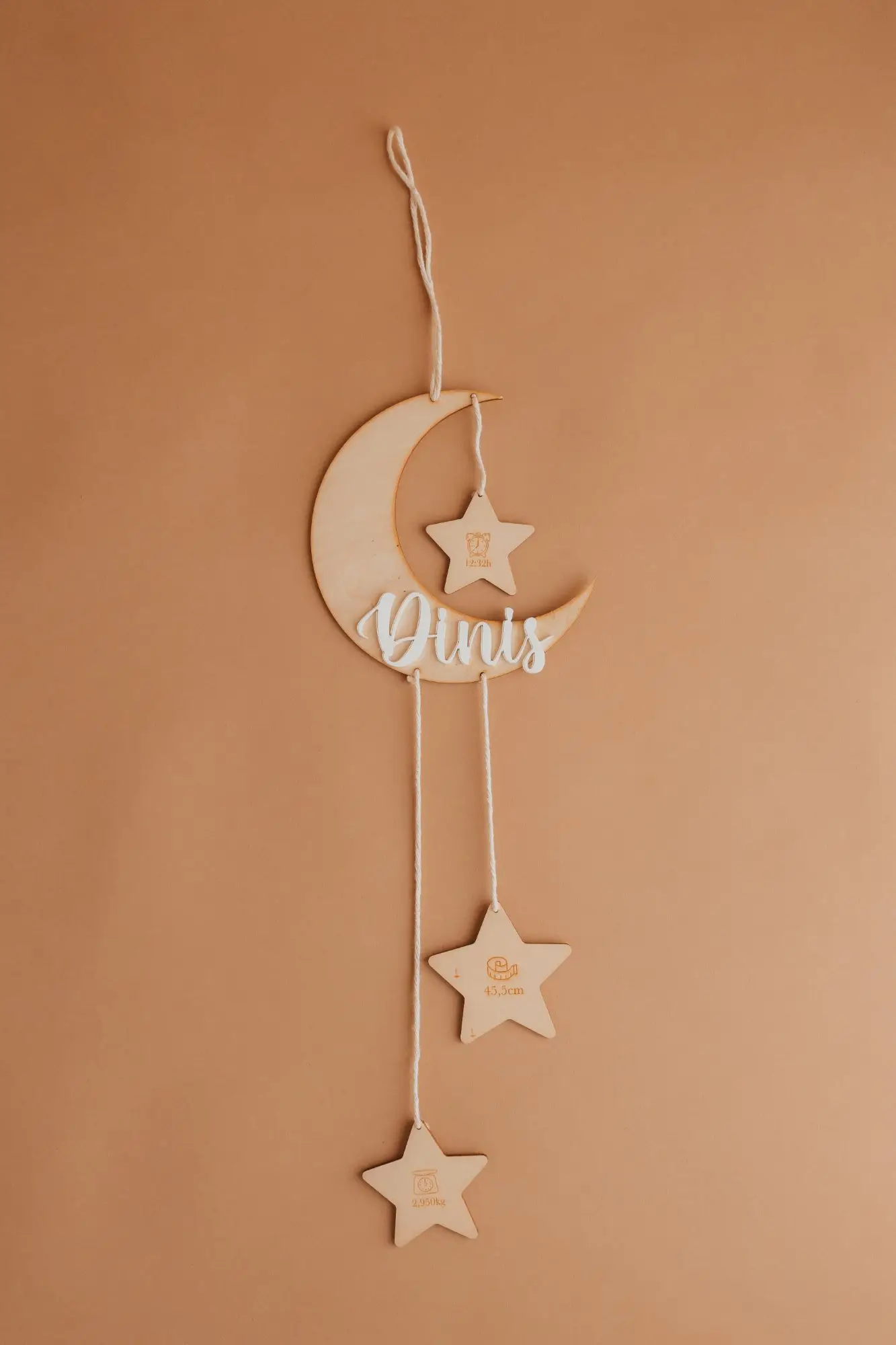Nuvem/Lua decorativa personalizada — fotografia 3