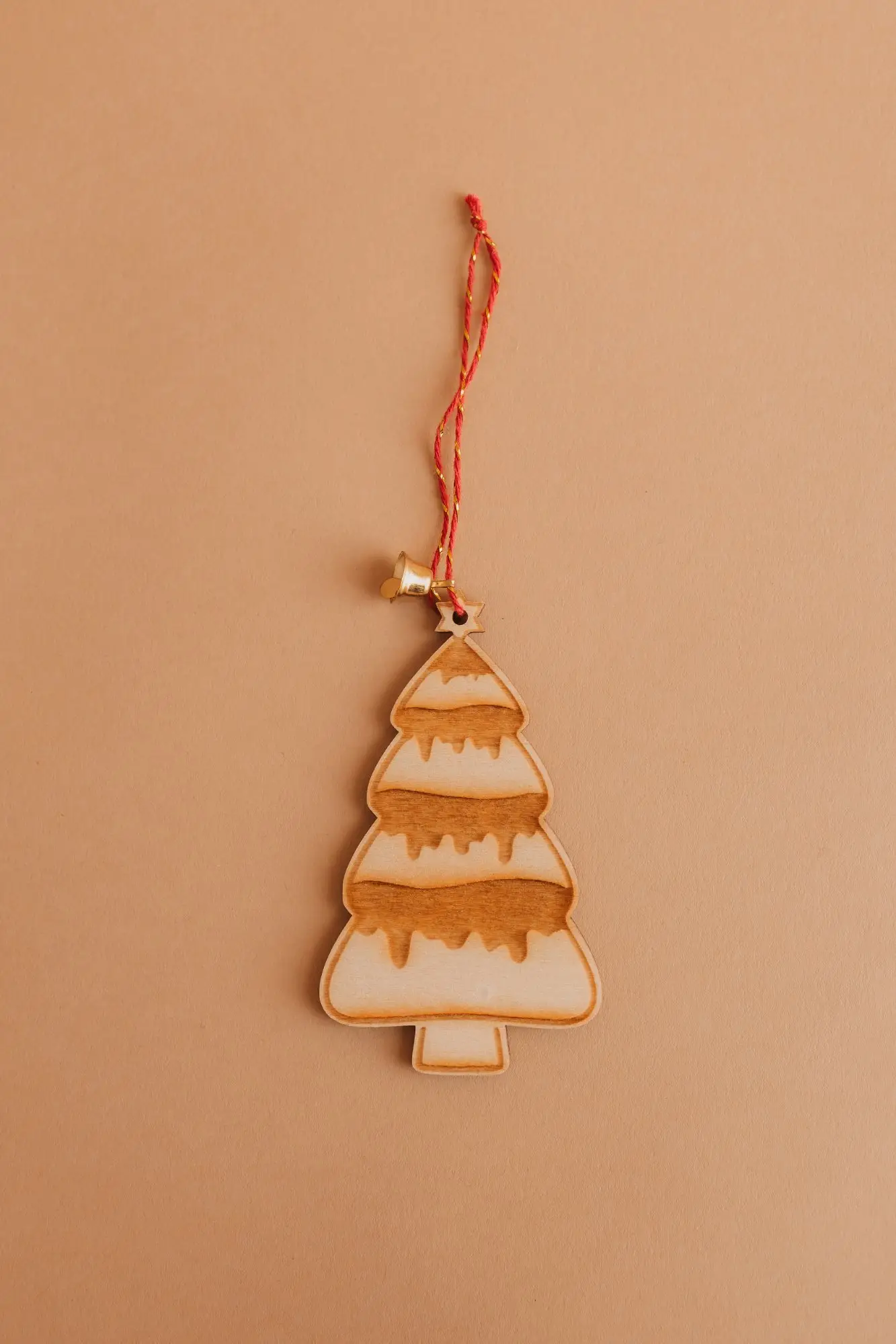Conjunto - pinheiros de Natal com sininho — fotografia 5