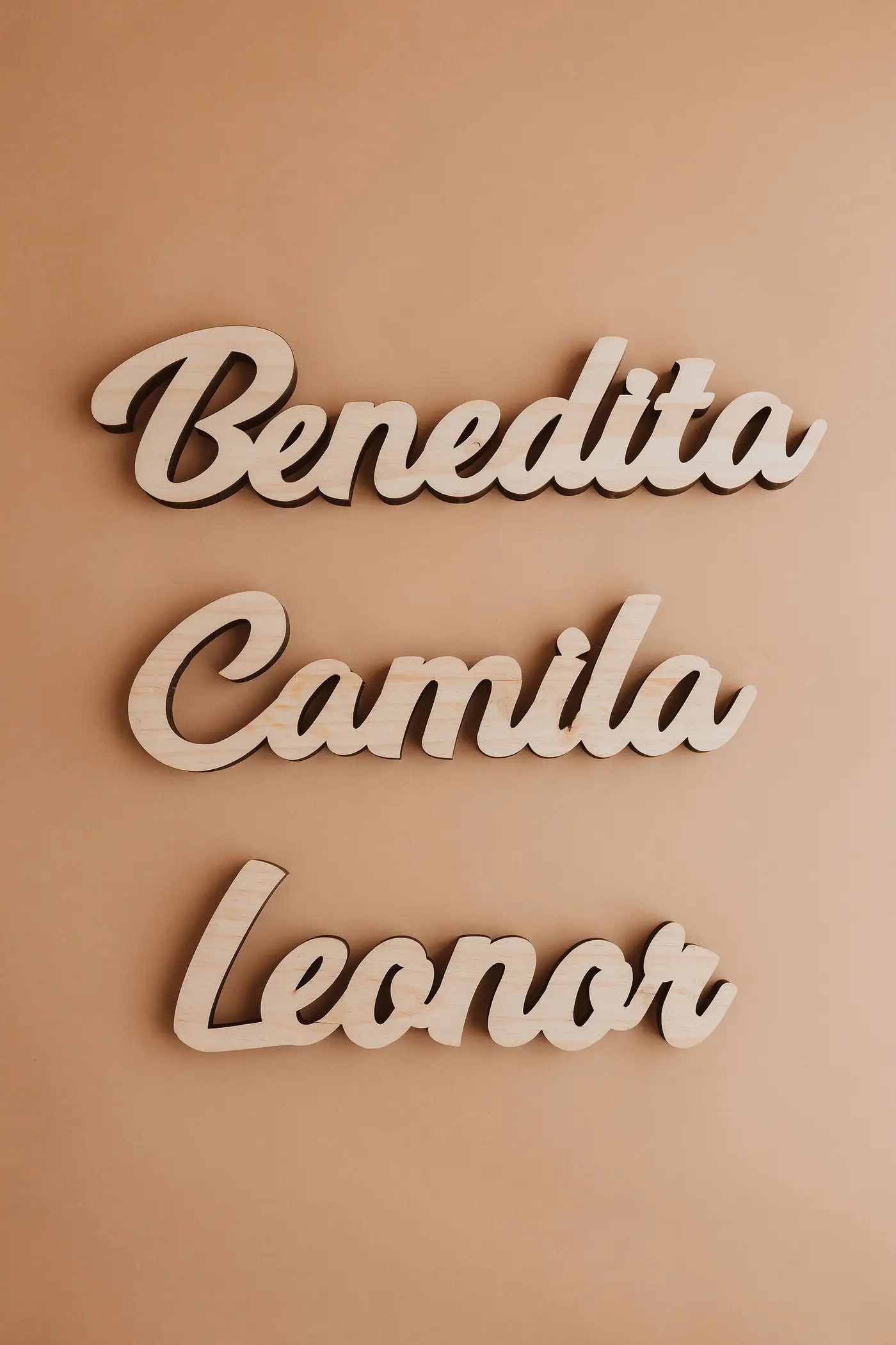 Personalised names — photograph 1